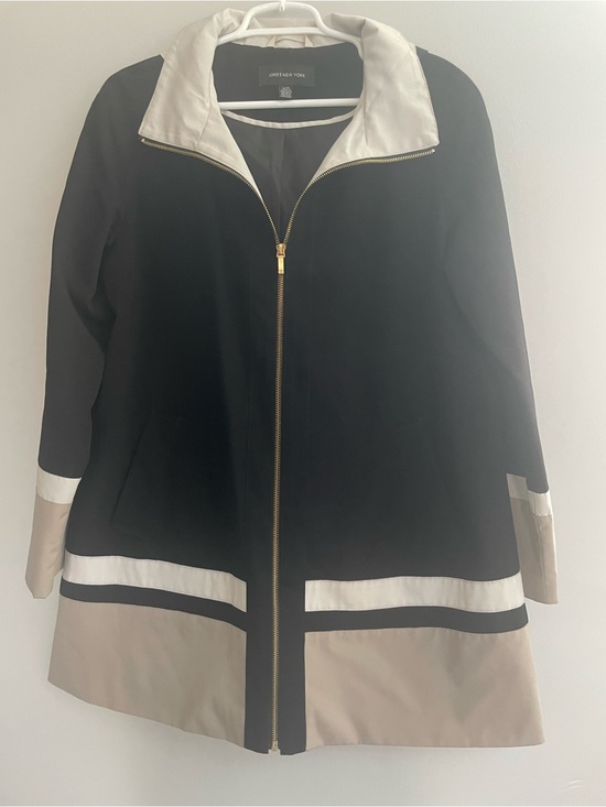 Jones New York Jackets & Blazers - Jones New York Zip-Front Trench Coat